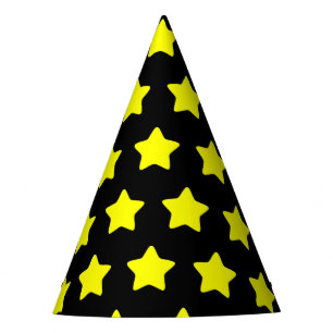 Estrella amarilla Fiesta negra Gorra