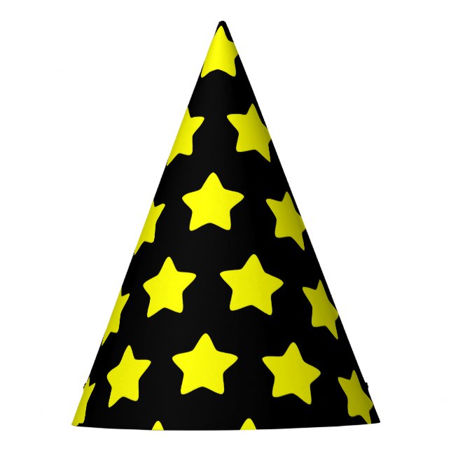 Estrella amarilla Fiesta negra Gorra (Anverso)