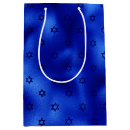 Estrella azul real de David Hanukkah Bolsa de rega