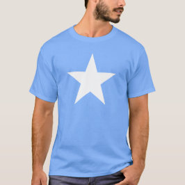 Estrella blanca / Somalia - Camiseta patriótica
