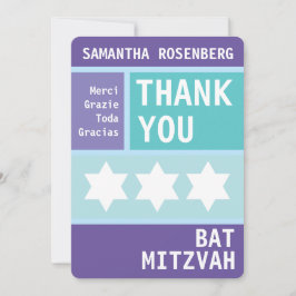 Estrella brillante de David Agradecimiento de Bat