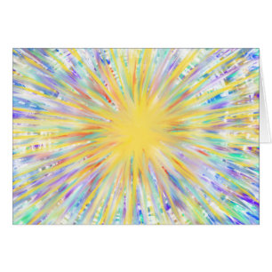 Estrella colorida del arte funky de la estrella de