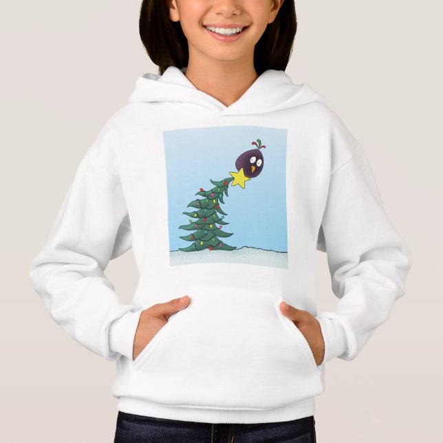 Estrella de árbol de navidad para aves personaliza (Anverso)