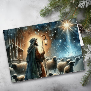 Estrella de Belén con Navidades del Pastor Vigilan