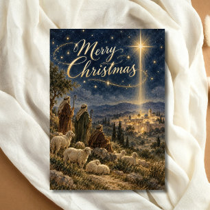 Estrella de Belén Pastores Religiosos Navidad