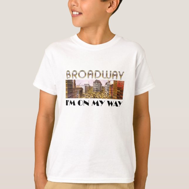Estrella de Broadway de la CAMISETA (Anverso)