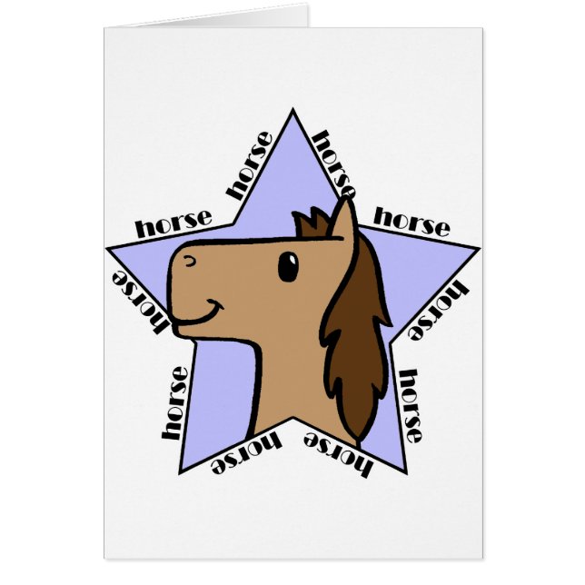 Estrella de caballo (Frente)