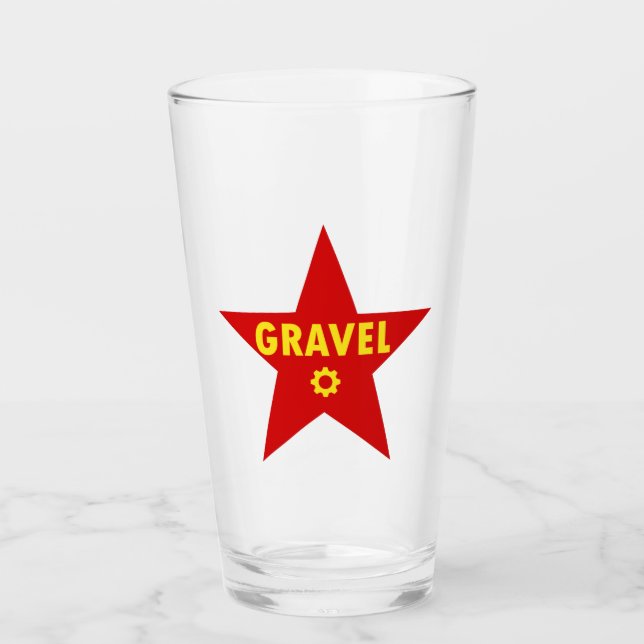 Estrella de ciclismo de grava (Anverso)