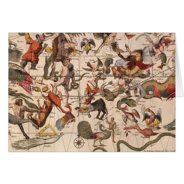 Estrella de constelación vintage de Backer y Broen (Anverso (Horizontal))