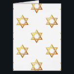 Estrella de David<br><div class="desc">Estrella de David - Disponible en azul u oro. Puede agregar sus propias palabras,  imágenes y/o cambiar el color de fondo utilizando las excelentes herramientas de personalización de Zazzle. Esta imagen está disponible en docenas de otros productos también.</div>