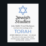 Estrella De David, Judaísmo, Publicidad De Estudio<br><div class="desc">Estrella De David,  Judaísmo,  Estudios Judíos Publicitando Volantes Por La Tienda De Tarjetas De Negocios.</div>