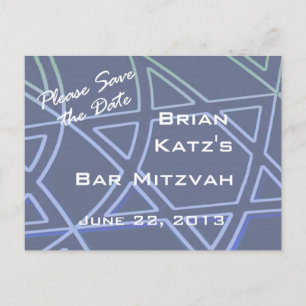 Estrella de David Tarjeta Postal