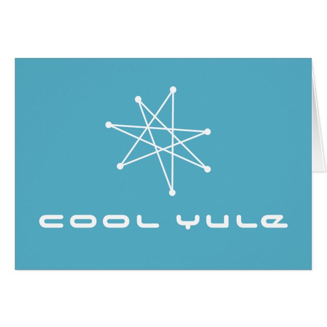 Estrella de estreno atómico de Navidades modernos  (Anverso (Horizontal))