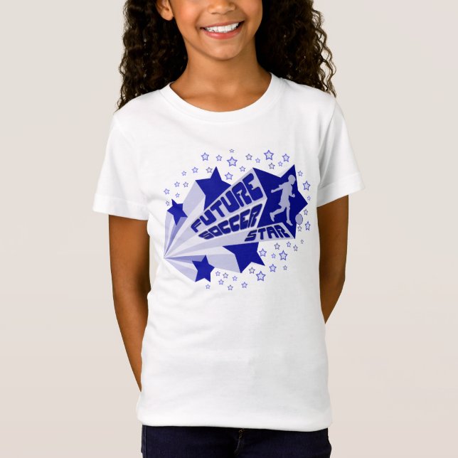 Estrella de futbolín de camisetas con nombre y núm (Anverso)