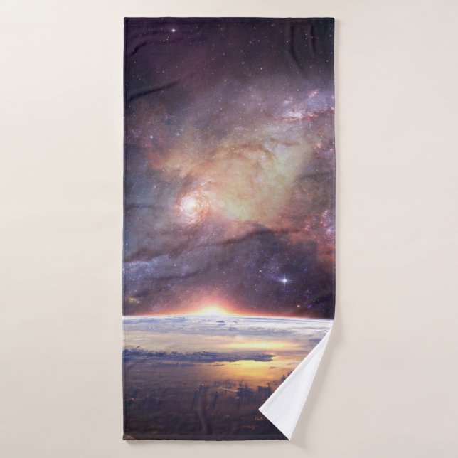 Estrella de galaxia infinity cosmos oscuro (Toalla de baño)