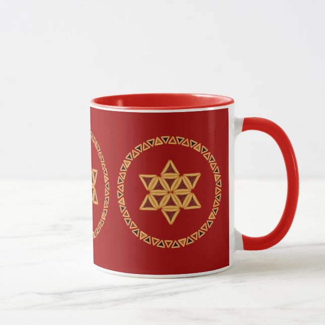 Estrella de Hamentashen de la taza de David (Derecha)