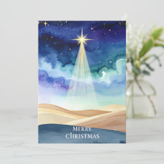 Estrella de la noche de Belén Feliz Navidad