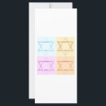 Estrella de la Pascua de David<br><div class="desc">diseño estrella de David</div>