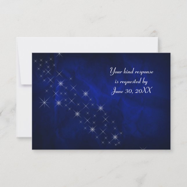 Estrella de la plata azul RSVP (Anverso)