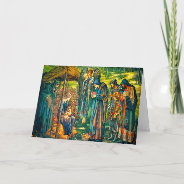 Estrella de la tarjeta de felicitación de Belén (Anverso)