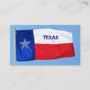 Estrella de la tarjeta de visita de la bandera de