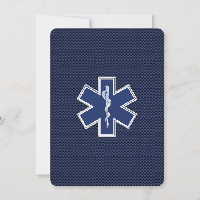 Estrella de la vida Servicios médicos de emergenci (Anverso)