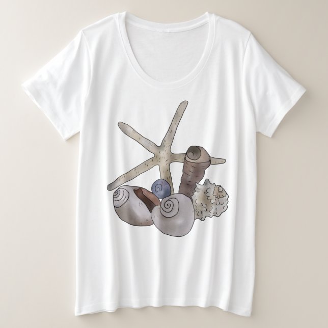 Estrella de lago a la playa (Anverso del diseño)