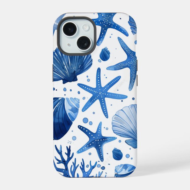 Estrella de las cáscaras de perrito azul (Reverso )