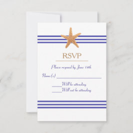 Estrella de mar náutica - RSVP