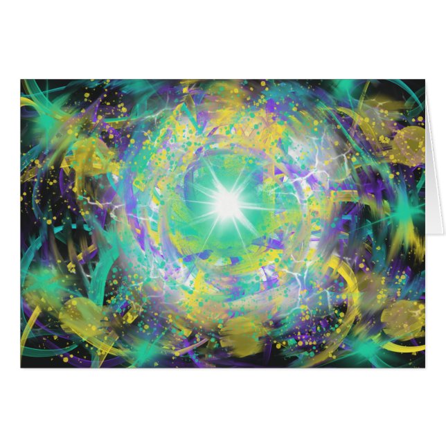 Estrella de Maravilla Arte Cristiano de Navidad Ci (Anverso (Horizontal))