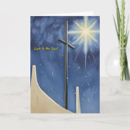 Estrella de Maravilla - Tarjeta de Navidad