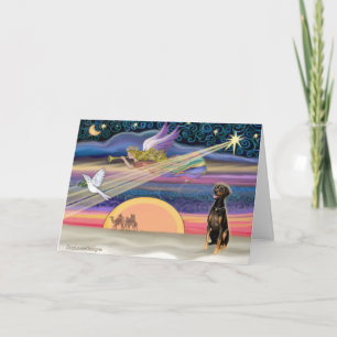 Estrella de Navidad - Doberman (natural)