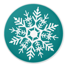 Estrella de nieve - Pomo de cajón