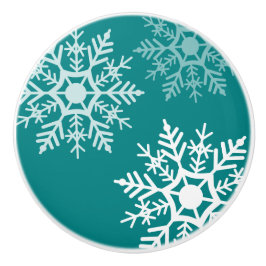 Estrella de nieve - Pomo de cajón