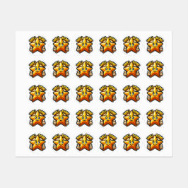 Estrella de Oro de Aliento - ¡Bien hecho! Etiqueta