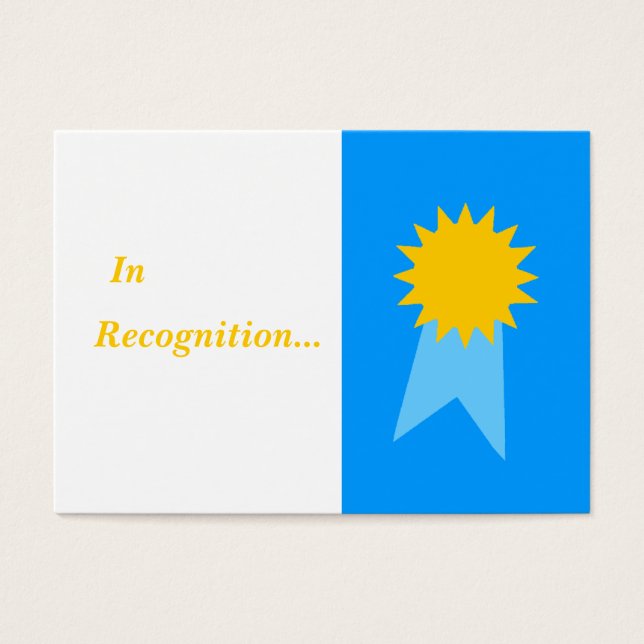 Estrella de oro de la cinta azul para estudiantes  (Frente)