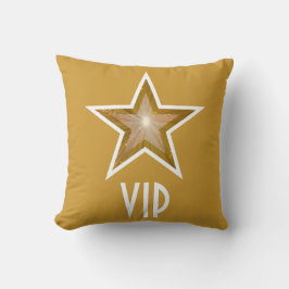 "Estrella de oro" 'VIP' de lanzamiento almohada de