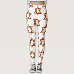 estrella de pizza de leggings david<br><div class="desc">"estrella de pizza de david ", interfaith , "inter faith""star de david""happy hanukkah""chanukah jewish"Hanukkah,  channukah,  chanukah,  chanukkah,  hannuka</div>
