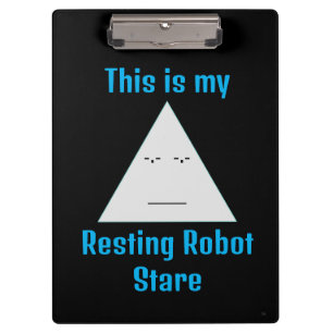 Estrella de Robot en reposo - Portapapeles