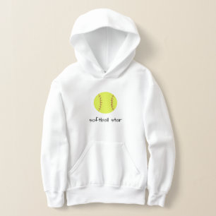 Estrella de Softball Hoodie