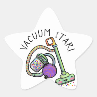 Estrella de vacío Pegatinas (20 por hoja)