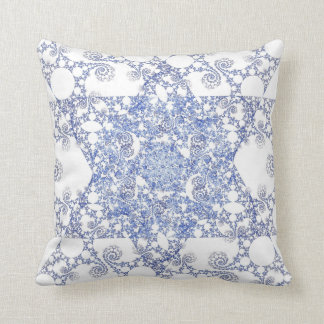 Estrella del copo de nieve de la almohada de David