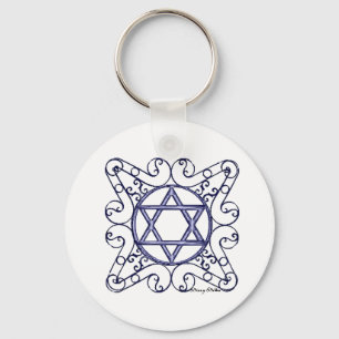 Estrella del llavero de David