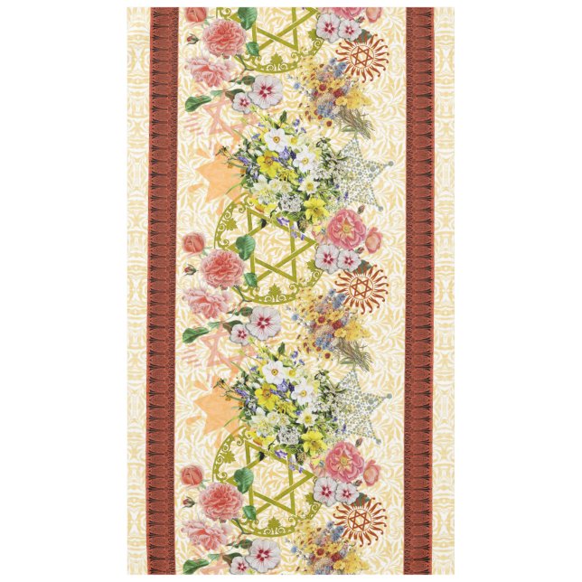 Estrella del mantel de David y de las flores (Anverso)