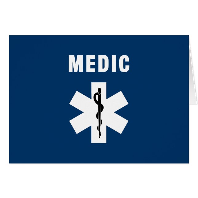Estrella del médico de la vida (Anverso (Horizontal))