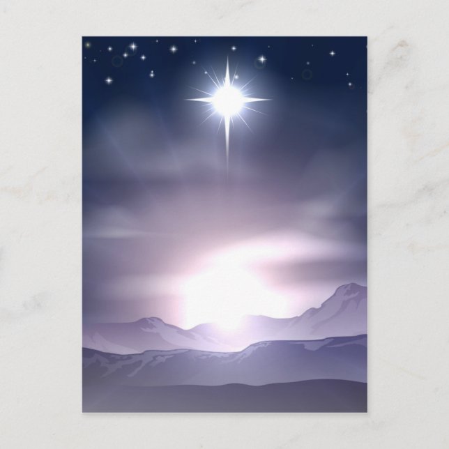 Estrella del navidad de la natividad de Belén (Anverso)
