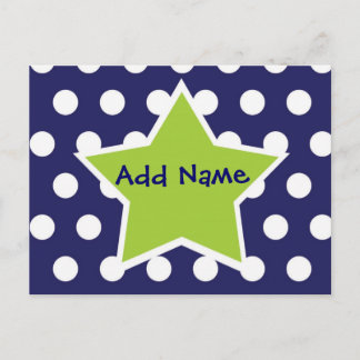 Estrella divertida hazlo tú mismo gracias postal