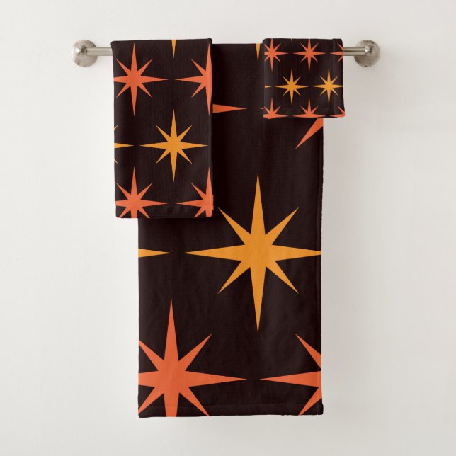 Estrella explosiva naranja y ámbar Moderno de medi (In situ)