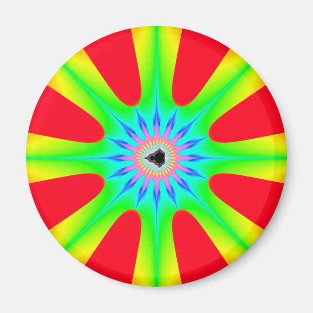 Estrella - Imán Fractal (Frente)