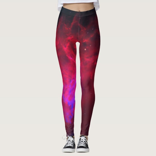 Estrella incandescente Nebula Leggings (Anverso)
